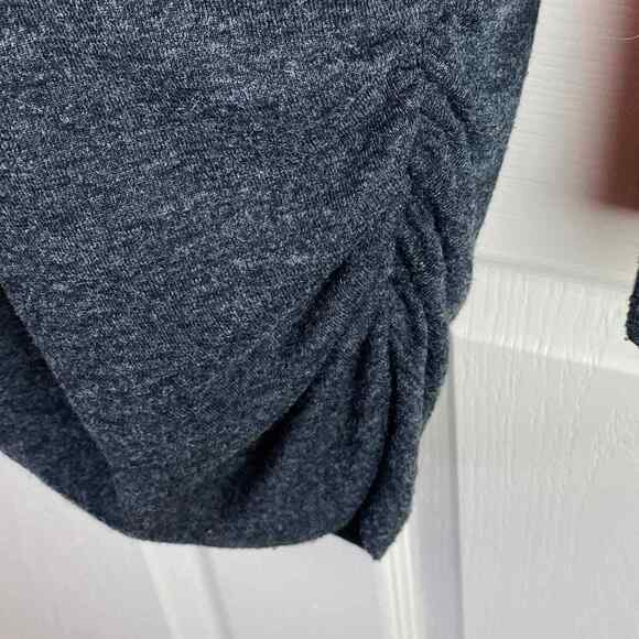 Barneys New York Knit Ruched Dress Dolman Sleeve M - Picture 3 of 4